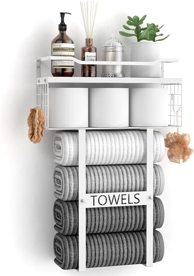 Towel Racks for Bathroom Wall Mounted by Aetyord