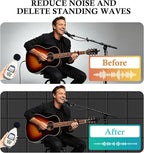 JBER Acoustic Studio Foam, 6 Pack 2" X 12" X 12" Round C-Panel Sound Foam - Image 4