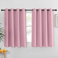 NICETOWN Rouge Pink Curtain for Living Room by NICETOWN