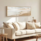 Framed Boho Coastal Beach Wall Art - Image 2