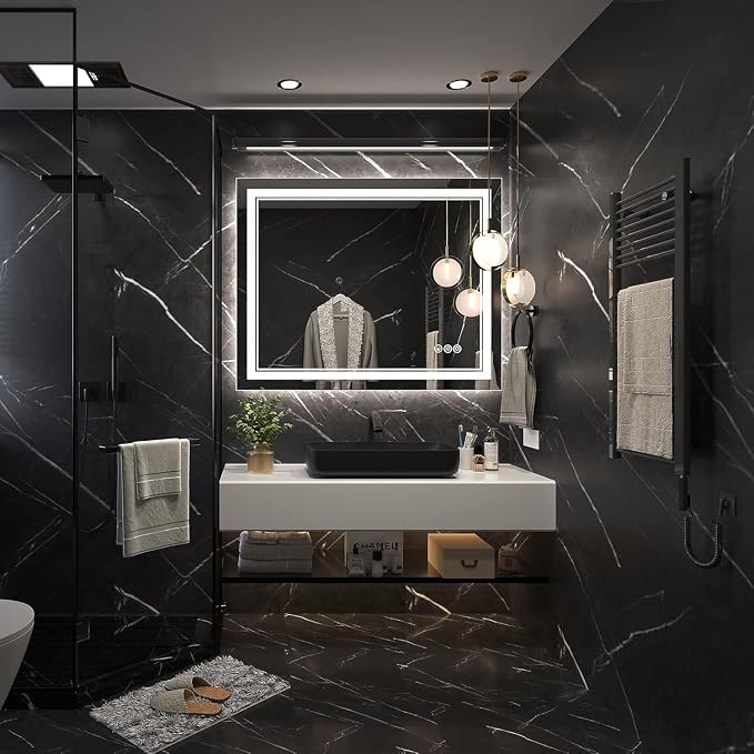 Ratsamee 40x32 Inch LED Bathroom Mirror - Image 2