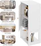 4-Tier Wall Bathroom Storage, Space-Saving Organizer - Image 7