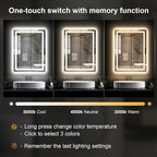 AMOISE LED Bathroom Vanity Mirror - Image 4