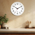 AKCISOT Atomic 10 Inch Wall Clock, Analog Indoor Battery Operated Clock - Image 8