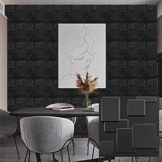 Heikki 30 Pack 3D Wall Panel for Interior Wall Décor, PVC Flower Textured Wall by YourBestChoices