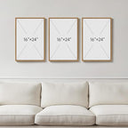 Framed Vintage Christian Wall Art Set of 3, Rustic Wildflower Landscape Bible - Image 5