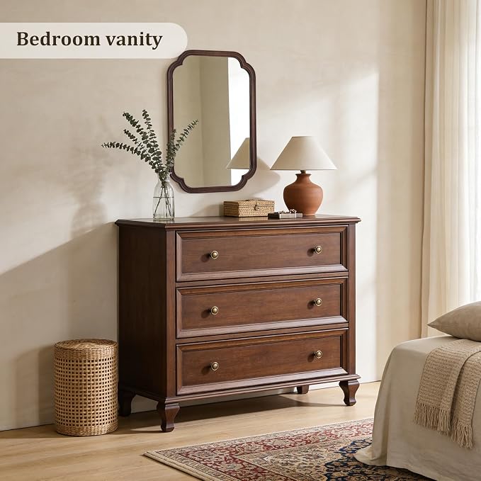 WallBeyond 20" x 30" Rounded Corner Arch Wall Mirror - Image 3