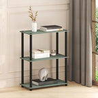 Furinno Turn-N-Tube Storage Shelves, 3-Tier Book Shelf, Corner Shelf, Toolless by Furinno-FitsYourSpaceFitsYourBudget