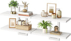 HOOBRO Floating Shelves, 15 Inch Wall Shelf Set of 2, Wall Mounted Storage - Image 7