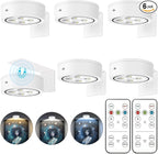 6Pcs Picture Light Battery Operated, Magnetic Led Painting Light by Kandicyar
