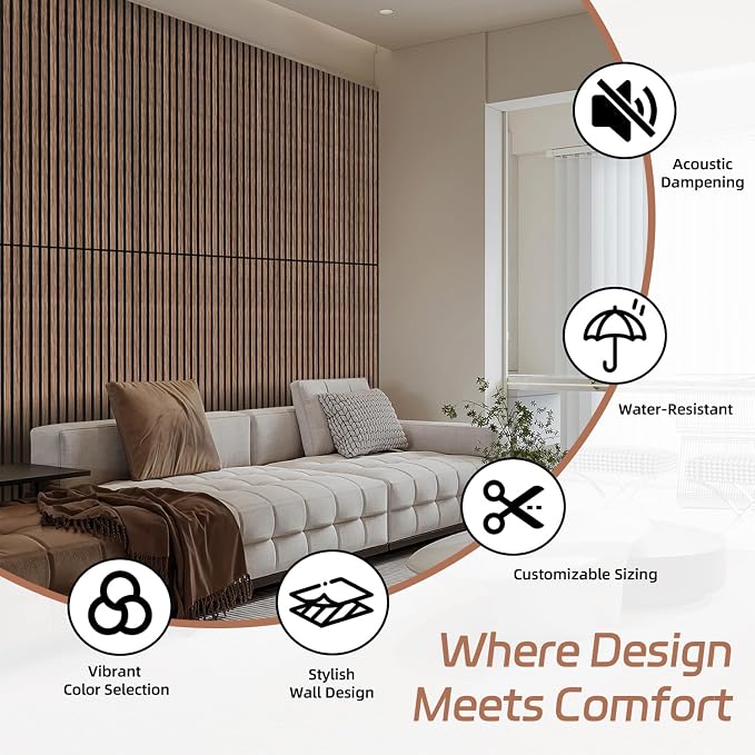 RITOLLO 4 Pack Wood Panels for Wall - Image 9