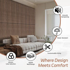 RITOLLO 4 Pack Wood Panels for Wall - Image 9
