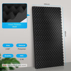 2 Pack Acoustic Panels, Sound Proof Foam Panels - Image 2