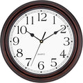Foxtop 12 Inch Wall Clocks Battery Operated Silent Non-Ticking Classic Vintage by Foxtop