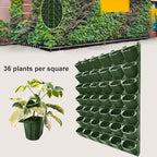 Self Watering Wall Mounted Vertical Planter, 36 Pots Wall Planter Indoor - Image 8
