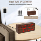 DreamSky Wooden Digital Alarm Clock - Image 2