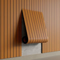 YU LI 3DH Peel and Stick PVC Slat Wall Panel 236"x15.75" Self-Adhesive Thick by YULI3DH