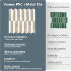Vamos Tile Peel and Stick Backsplash Seamless Tile, 10 Sheets Stick on - Image 7