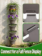 MADHOLLY 6Pcs Vertical Hanging Planters - Image 2