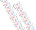 FLFK Mirror Border, Rainbow Flowers Peel and Stick Wallpaper Border Self by FLFK
