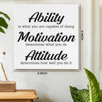 Inspirational Office Wall Decor, Motivational Plaques - Image 2