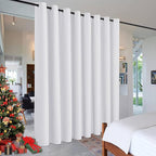 RYB HOME Separation Room Divider Curtain Heavy Duty Share Space Ceremony Window by RYBHOME
