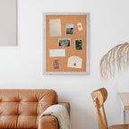 DOLLAR BOSS White Cork Board for Wall - Image 8