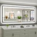 88x38 Inch LED Bathroom Mirror by Briivuemodernmirrors