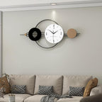 Decorative Wall Clocks for Living Room Decor, Large Modern Metal Wall Clocks - Image 2