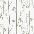 Timeet Peel and Stick Wallpaper Green Leaf Wall Paper Boho Floral Contact Paper by Timeet
