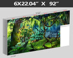XMPMBM-Cartoon Plant Dreamy Forest Fabric Wallpaper Botanical Woodland Nursery - Image 4
