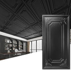 Art3dwallpanels 12 Pack Drop Ceiling Tiles, 2x4 Ft PVC Decorative 3D Wall Panel by Art3dwallpanels