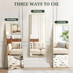 Mirror Full Length 58"x19" Full Body Floor Mirror - Image 6