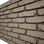 EverStone Aged Brick Faux Brick Panel, 46 7/8"W x 27"H x 1 1/4"D, Adobe Color - Image 7