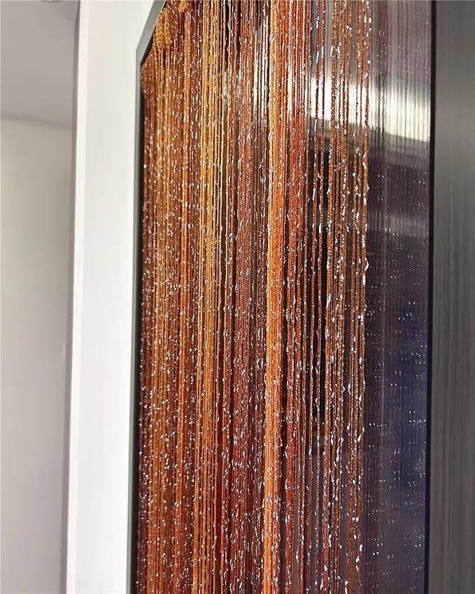 ave split Decorative Door String Curtain Wall Panel Fringe Window Room Divider - Image 5