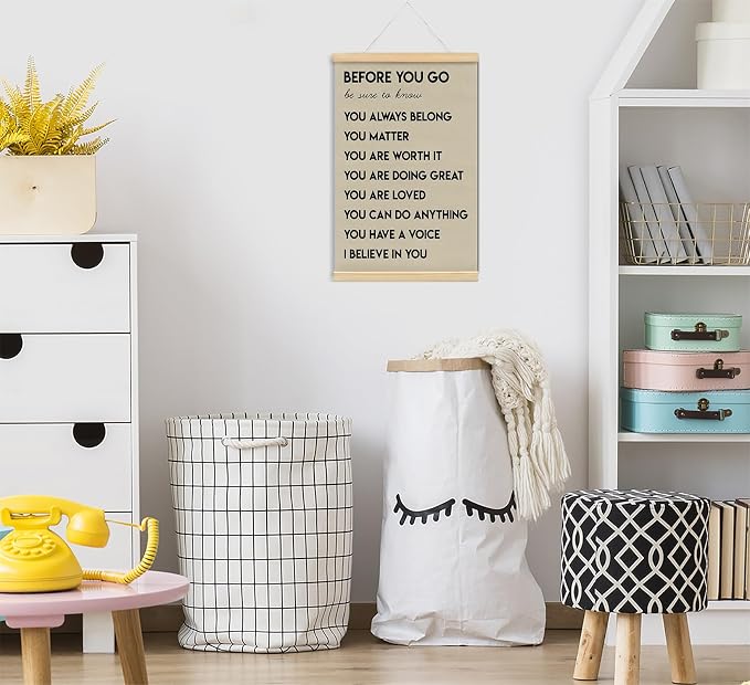 foedor Mental Health Posters, Positive Affirmations Wall Sign Decor Posters - Image 3