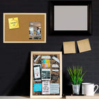 OWLKELA Cork Board 14.6"X 11", Notice Pin Board, Memo Board, Vision Board - Image 6