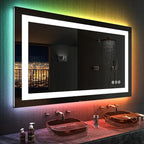 LOAAO 48"X30" LED Bathroom Mirror - Image 3