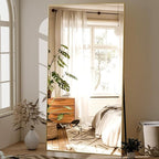 GLSLAND 71"x31" Full Length Mirror Extra Large Hanging or Leaning Rectangle by GLSLAND