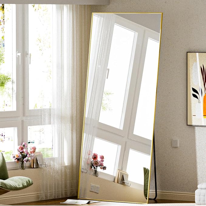 BEAUTYPEAK Full Length Mirror, Bedroom - Image 7