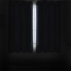 LEMOMO Navy Blue Blackout Curtains/52 x 72 Inch/Set of 2 Panels Room Darkening - Image 3