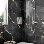Chejiaye 22pcs Marble Peel and Stick Backsplash Waterproof Washroom Wall Panels - Image 3
