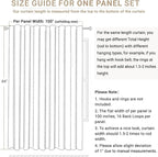 100% Blackout Shield Linen Blackout Curtains - Image 7