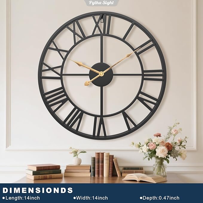 Pytha Sight 14 Inch Large Wall Clocks - Image 2