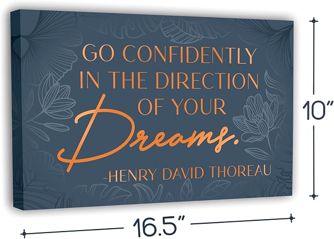 HoneyKICK Motivational Canvas Wall Art - Image 6