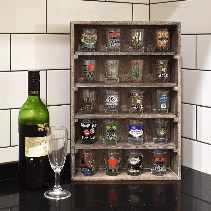 Ikee Design Wooden Wall-Mounted Display Shelves Rack - Image 8