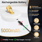 HAMVIDNE LED Spotlight, Rechargeable Battery Picture Lights, Uplighting Indoor - Image 2