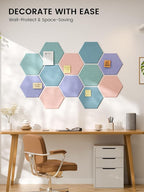 Fluxynara Hexagon Cork Board Alternative - Image 4