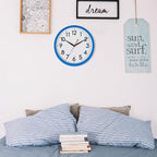 AKCISOT Wall Clock 10 Inch Silent Non-Ticking Modern Clocks Battery Operated - Image 4