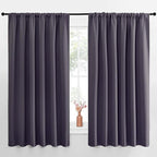 NICETOWN Blackout Curtains for Bedroom, 1 Pair, 70 by 63-inch, Window Treatment by NICETOWN